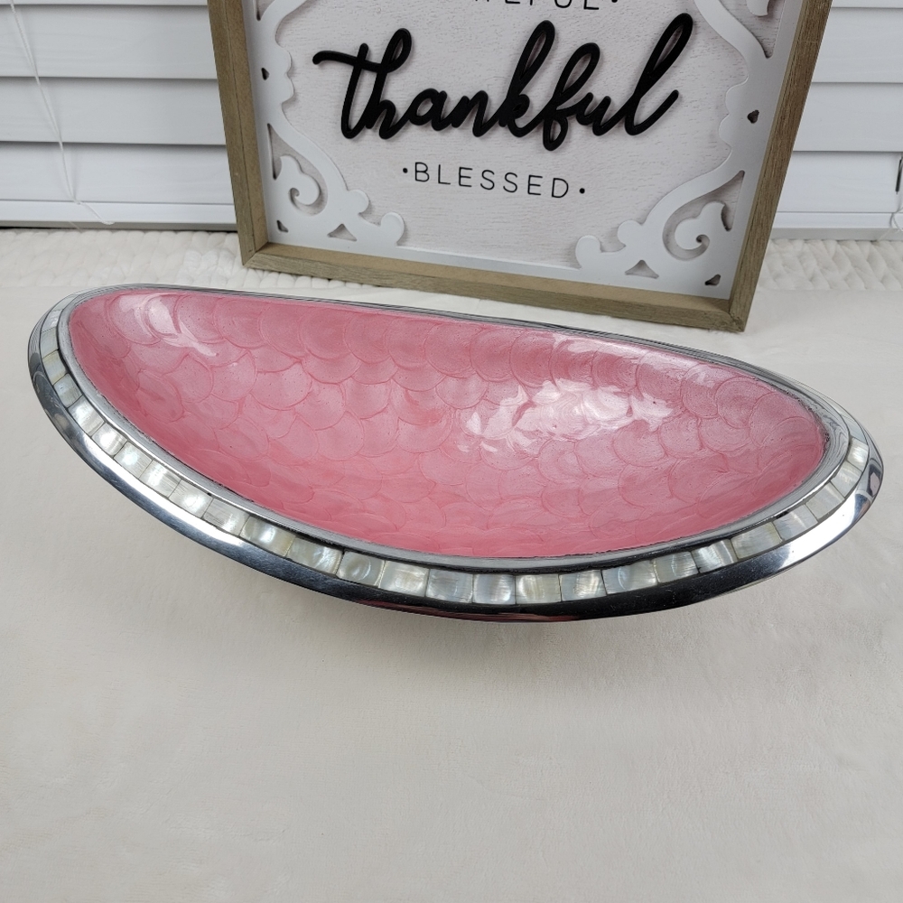 Vintage Julia Knight Decorative Oval Bowl